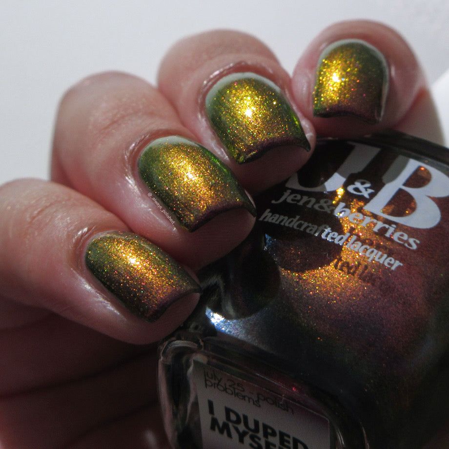 i duped myself - Jen & Berries nail polish