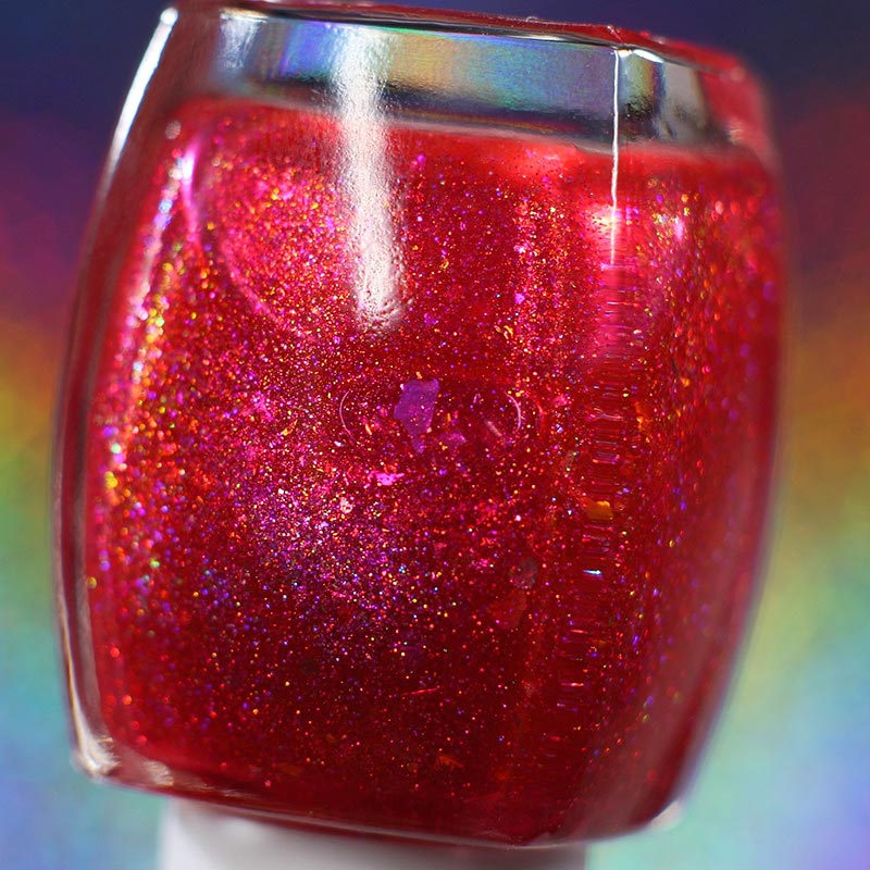 red flag! red flag! - Jen & Berries nail polish