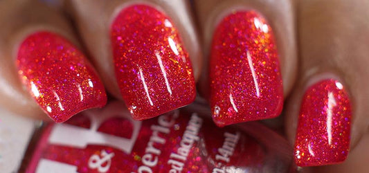 red flag! red flag! - Jen & Berries nail polish