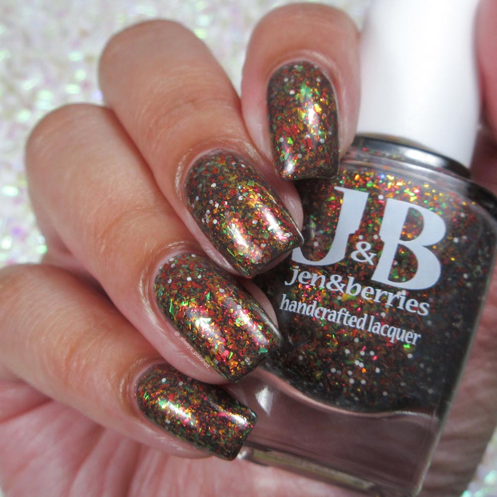 who even orders nachos from Denny's?! - Jen & Berries nail polish