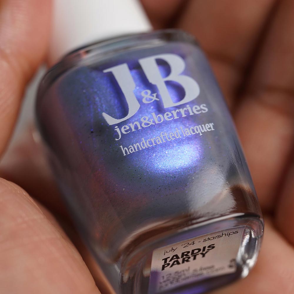tardis party - Jen & Berries nail polish