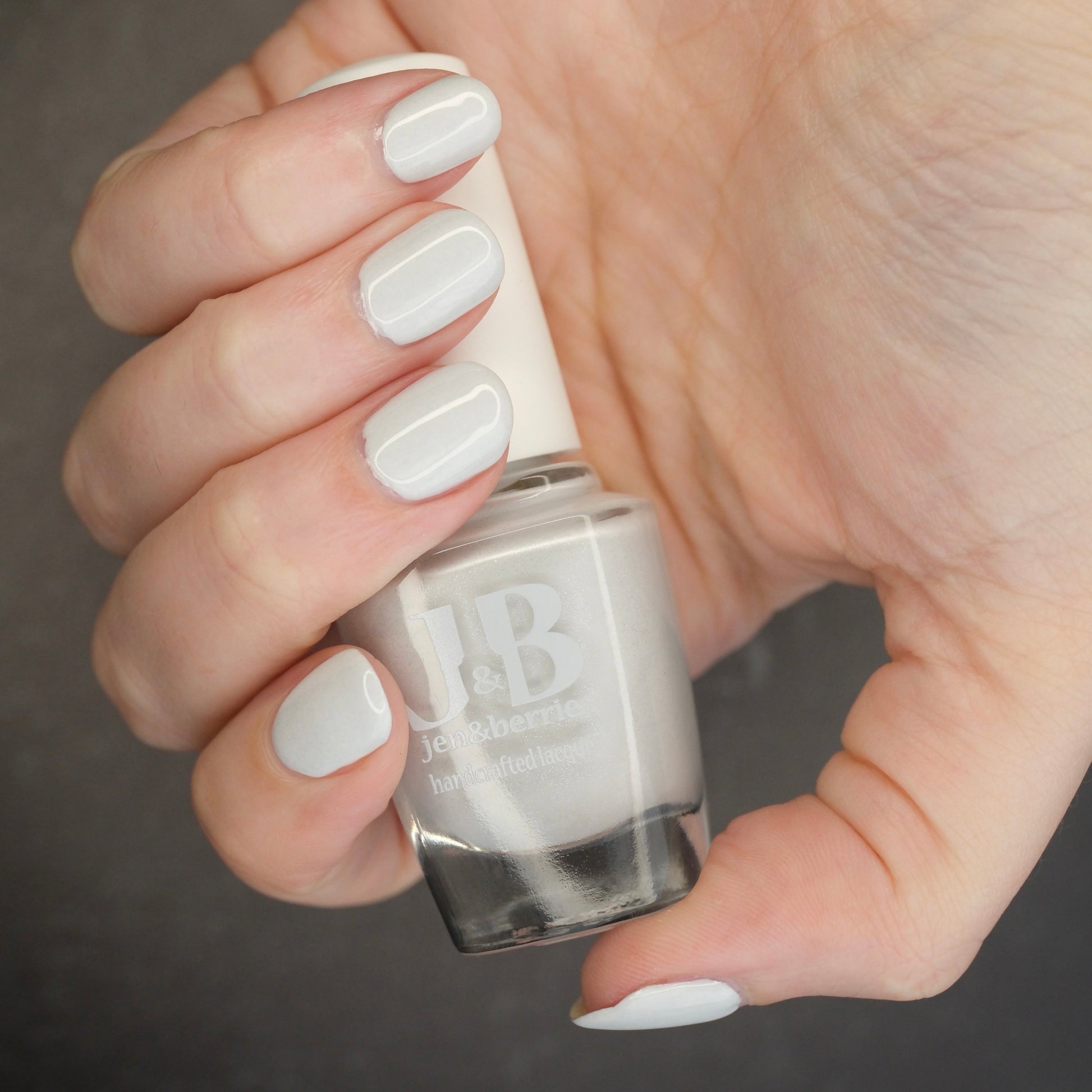 sudden sprinkling of snow - Jen & Berries nail polish