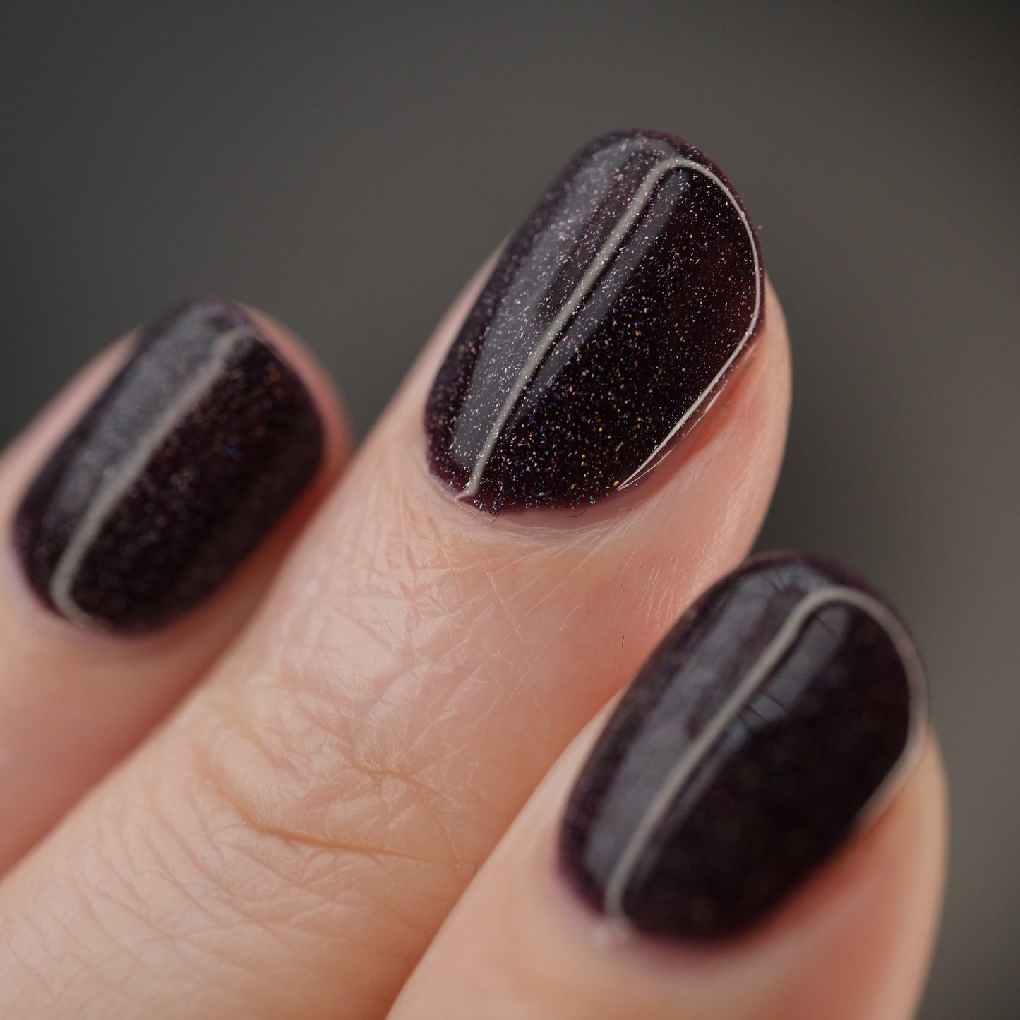 pantone duo overpour - Jen & Berries nail polish