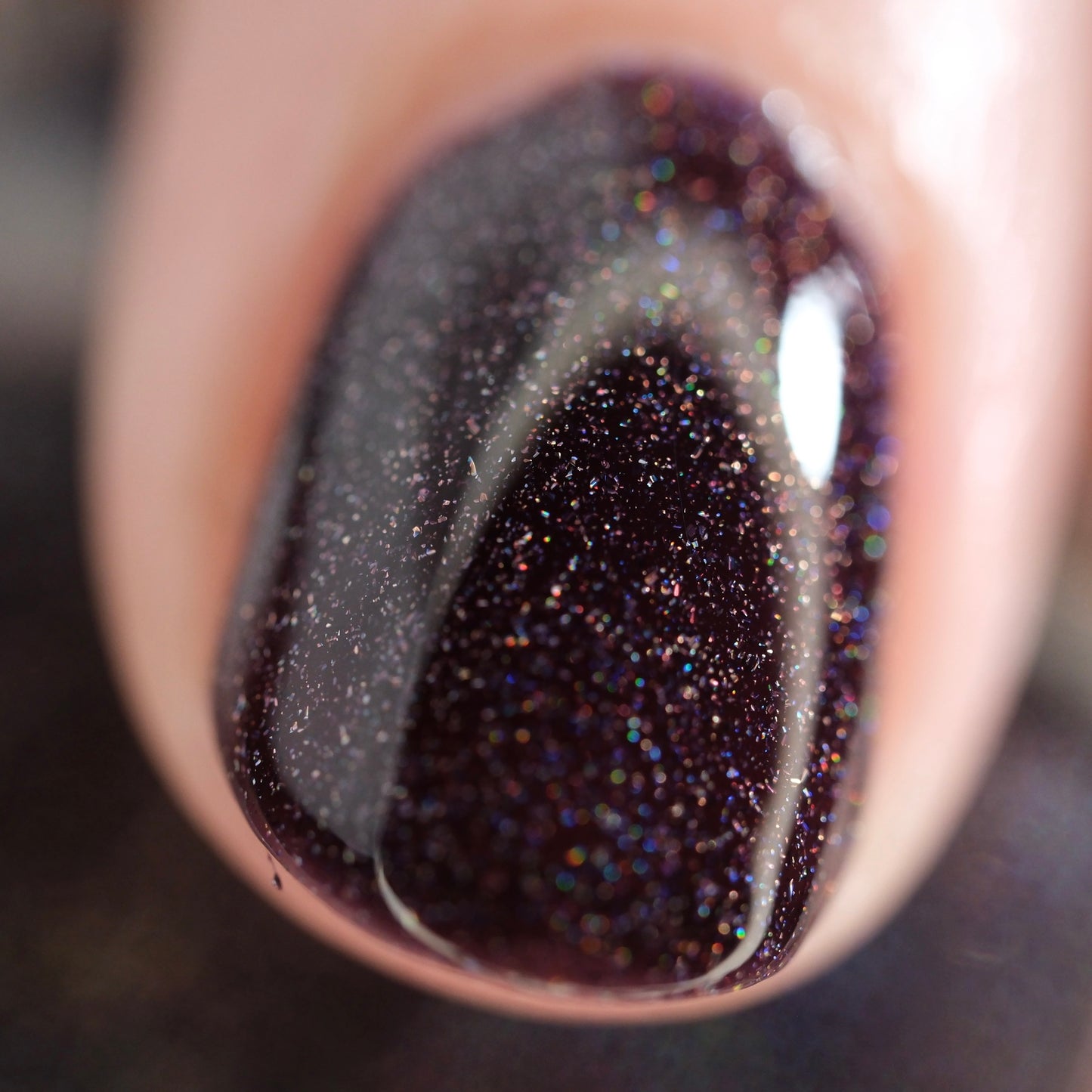 pantone duo overpour - Jen & Berries nail polish