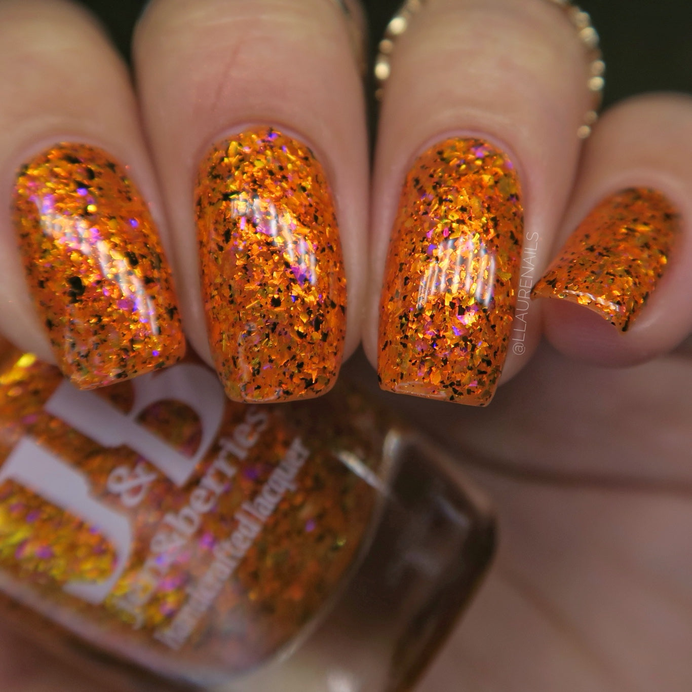 jen & berries nail polish - trick or trio Halloween nail polish