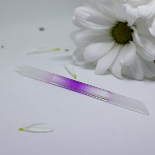 mini glass cuticle pusher - Jen & Berries nail polish