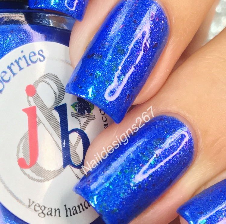 tranquility in turmoil - Jen & Berries nail polish