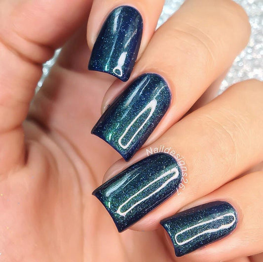 the nights grow longer - Jen & Berries nail polish