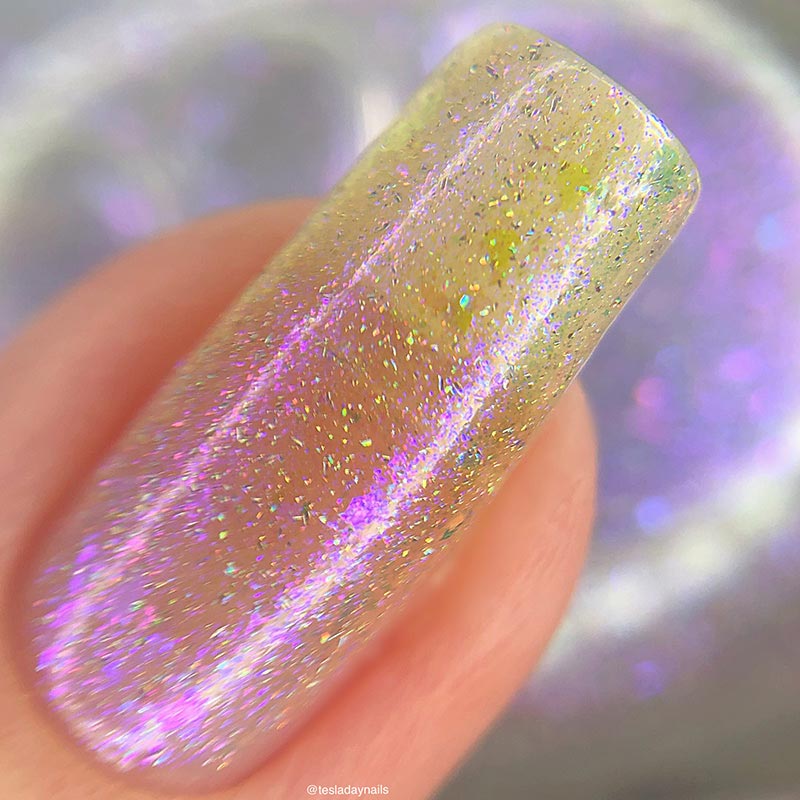 triple rainbow - Jen & Berries nail polish