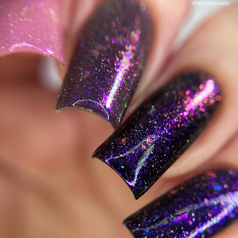 triple rainbow - Jen & Berries nail polish