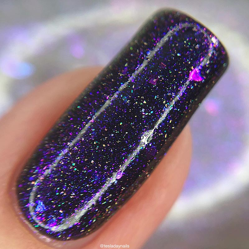 triple rainbow - Jen & Berries nail polish