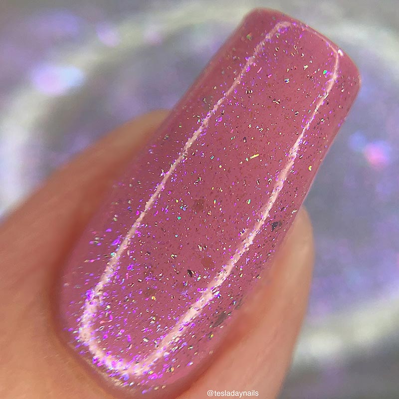 triple rainbow - Jen & Berries nail polish