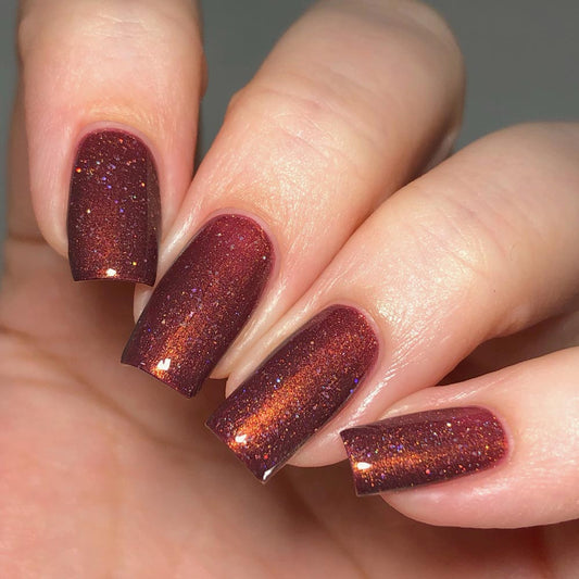 bring on tall boots & leggings - Jen & Berries nail polish