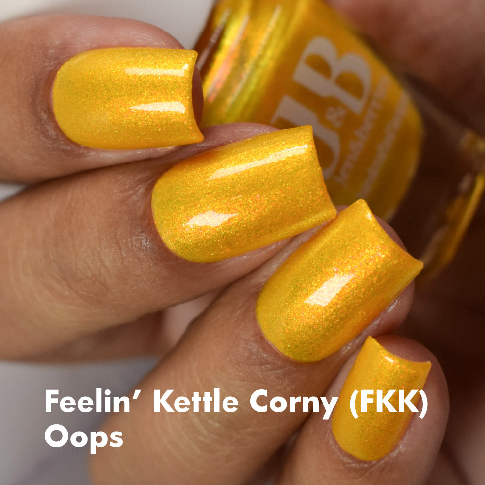 feelin' kettle corny - Jen & Berries nail polish