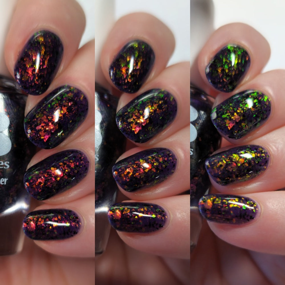 tossed knuckles - Jen & Berries nail polish