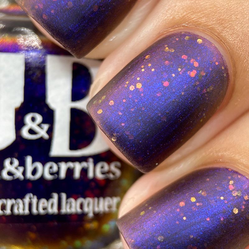 deviled eggplant - Jen & Berries nail polish