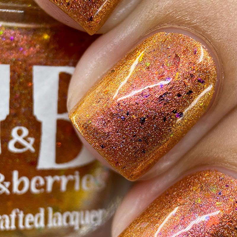 can't we just squash this? - Jen & Berries nail polish