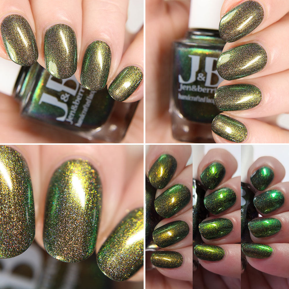 kicking asparagus - Jen & Berries nail polish