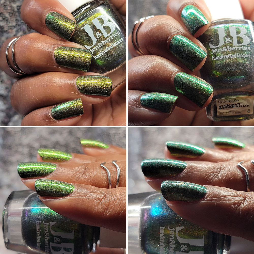 kicking asparagus - Jen & Berries nail polish