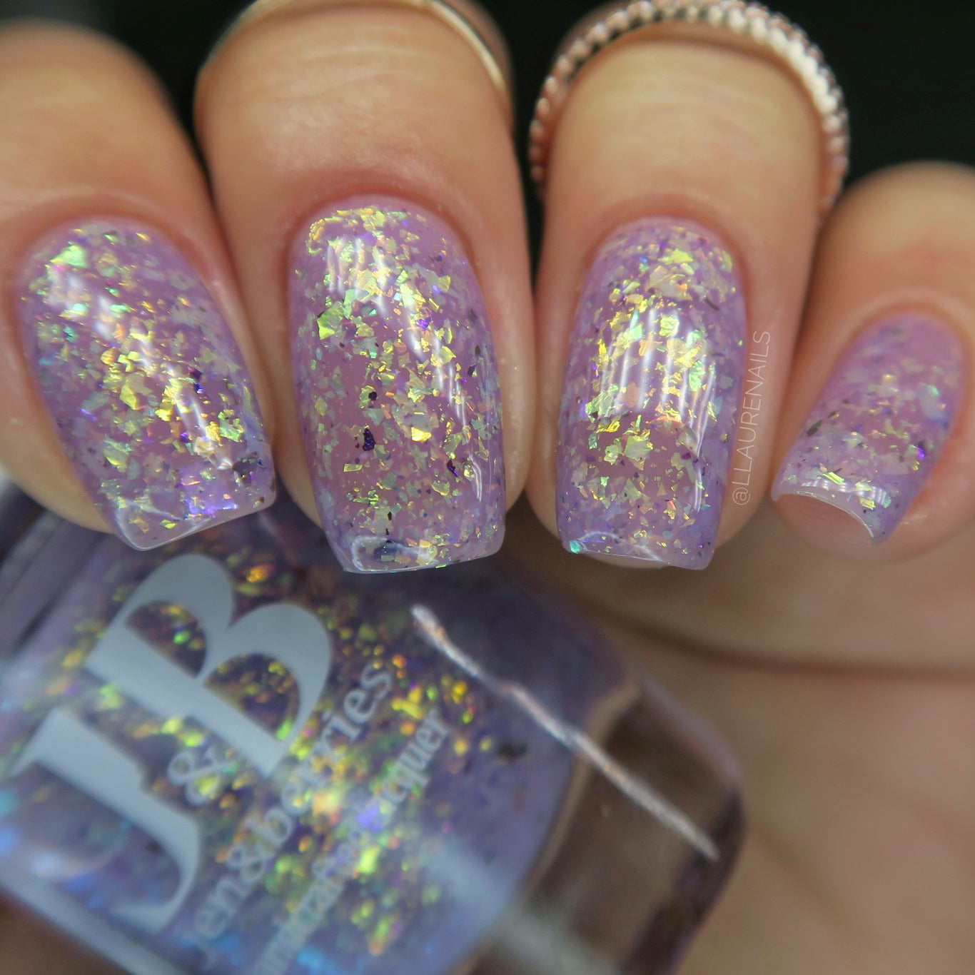 cover your aster - Jen & Berries nail polish