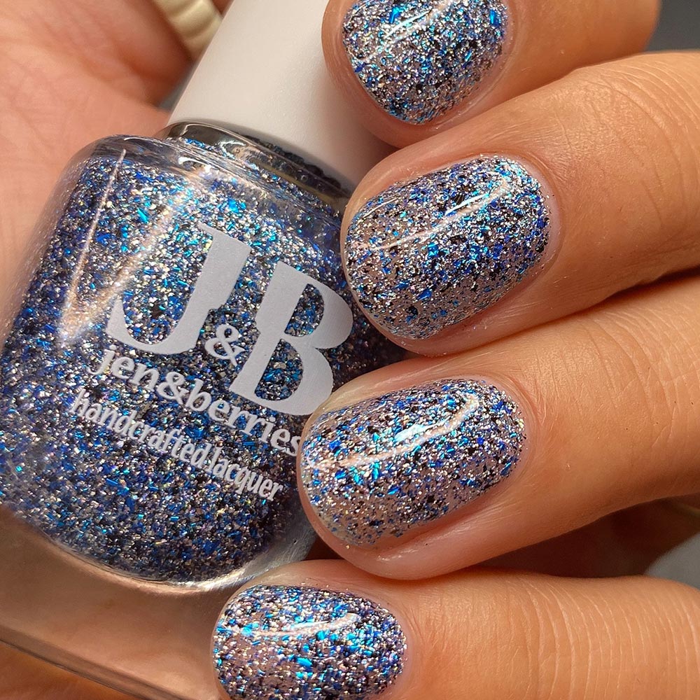 into the flood again - Jen & Berries nail polish