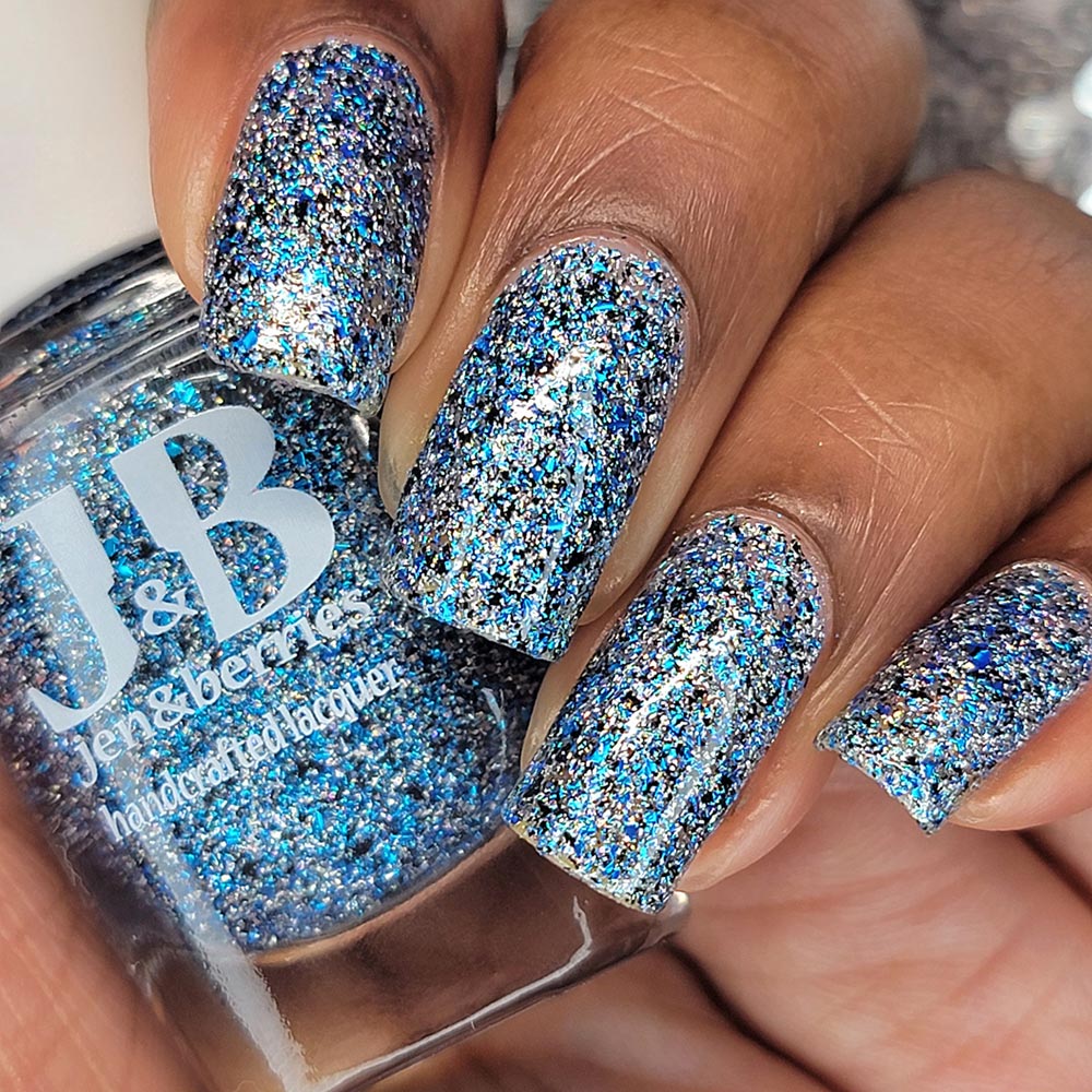 into the flood again - Jen & Berries nail polish