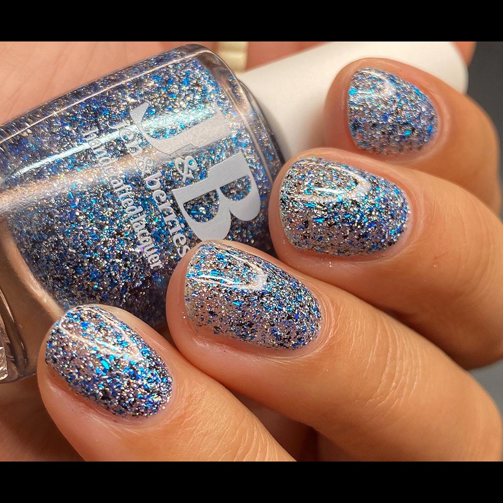 into the flood again - Jen & Berries nail polish