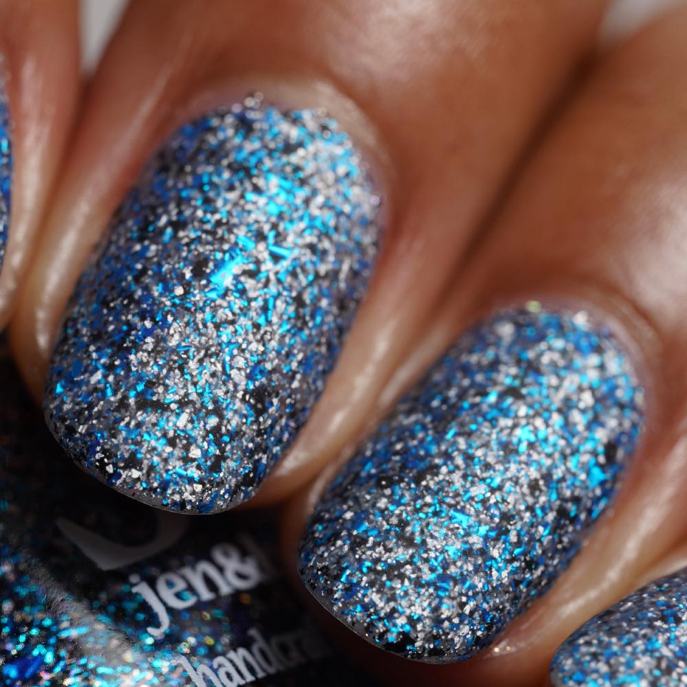 into the flood again - Jen & Berries nail polish