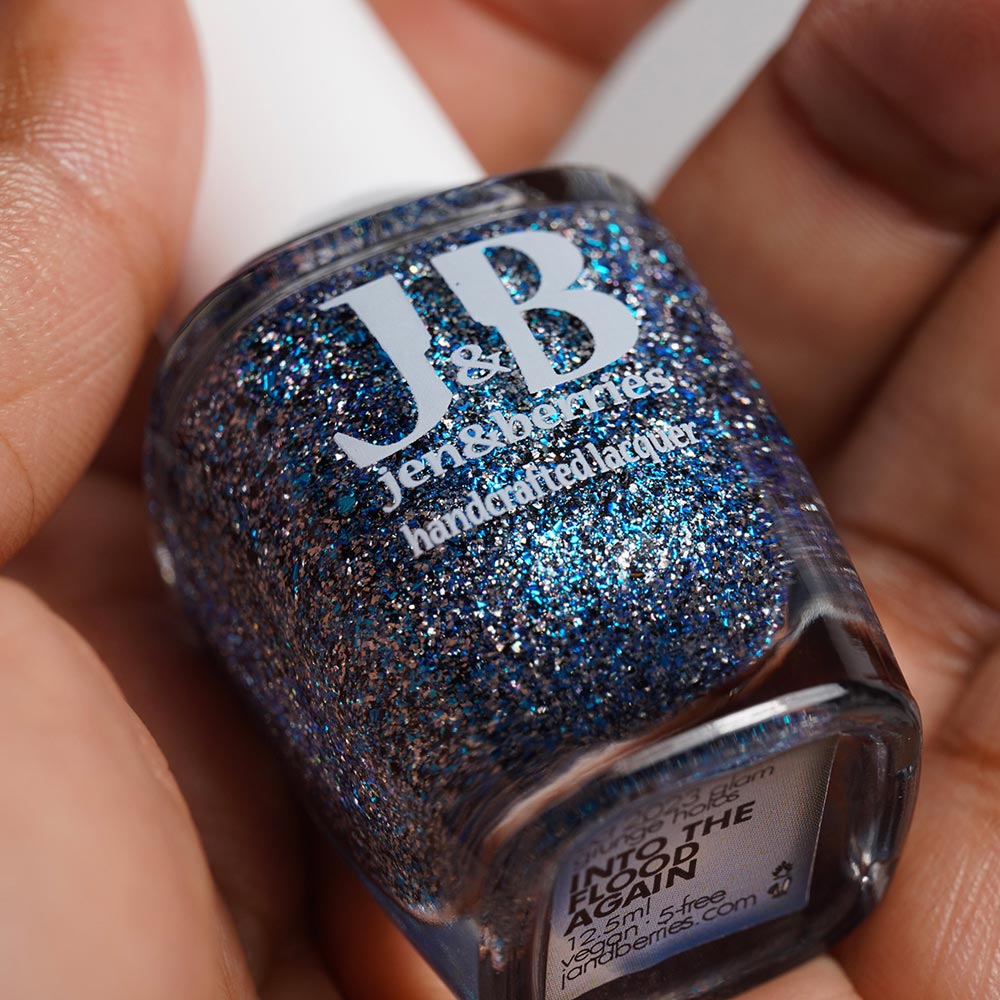 into the flood again - Jen & Berries nail polish