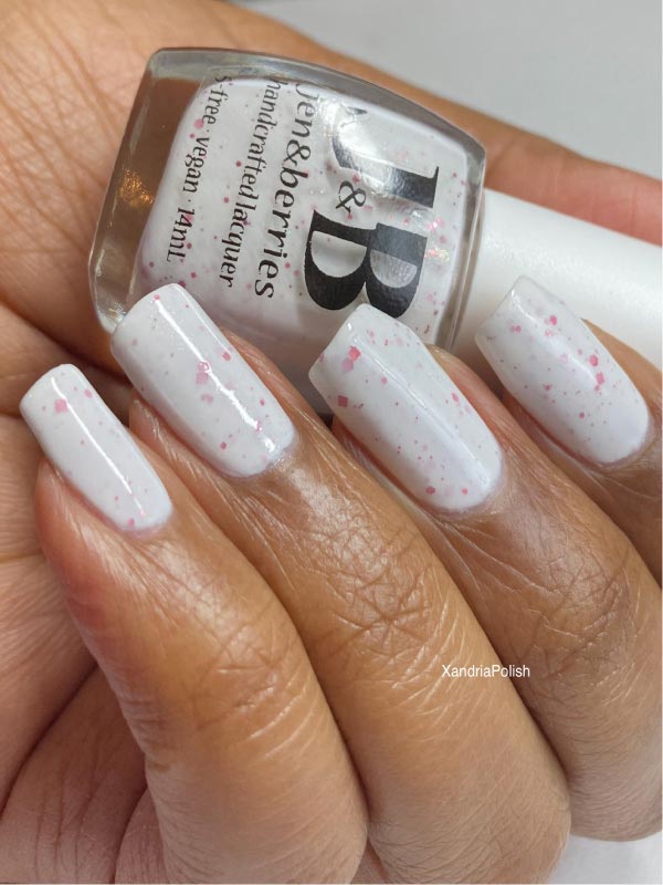 cherry bl-awesome - Jen & Berries nail polish