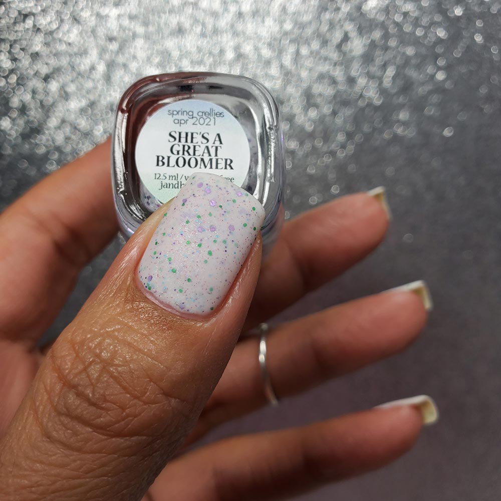 she's a great bloomer - Jen & Berries nail polish