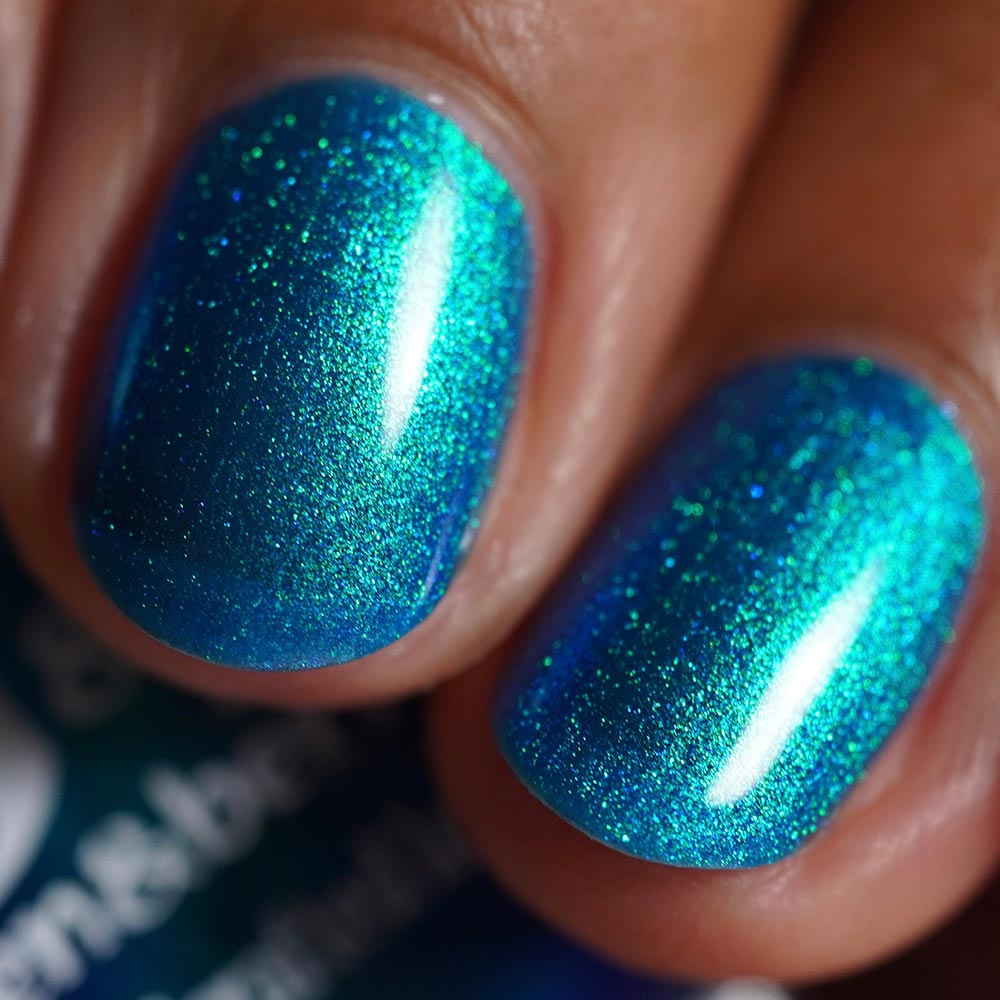the holiday blues - Jen & Berries nail polish
