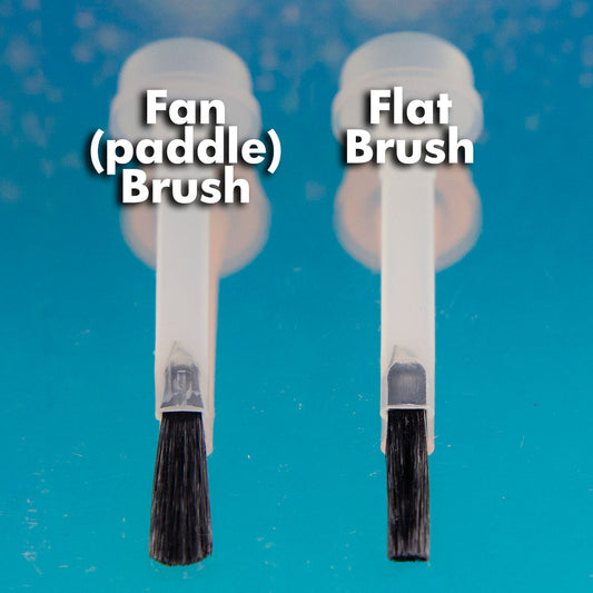 brushes & caps - Jen & Berries nail polish