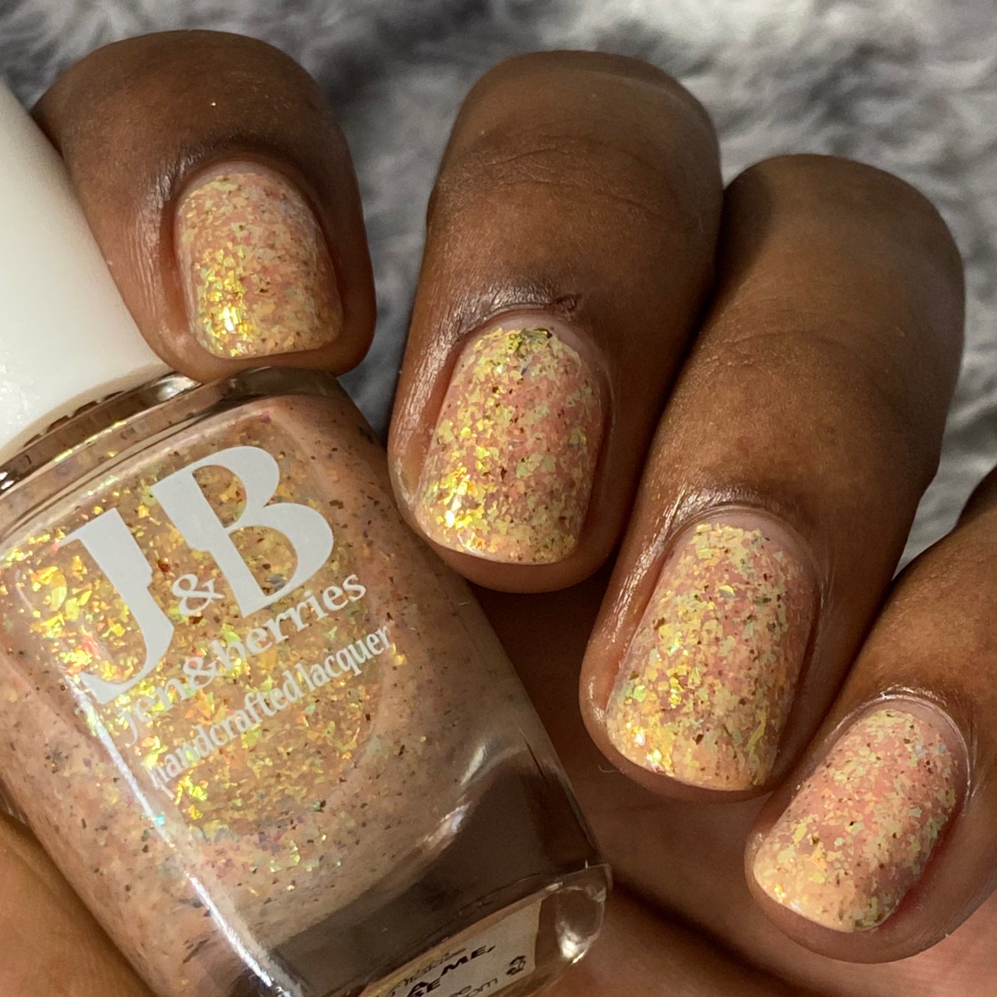 calla me, maybe - Jen & Berries nail polish