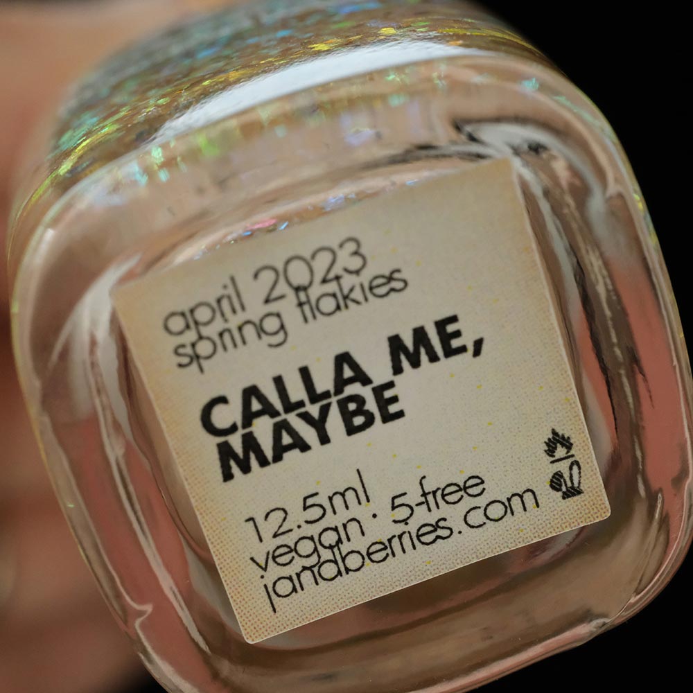 calla me, maybe - Jen & Berries nail polish