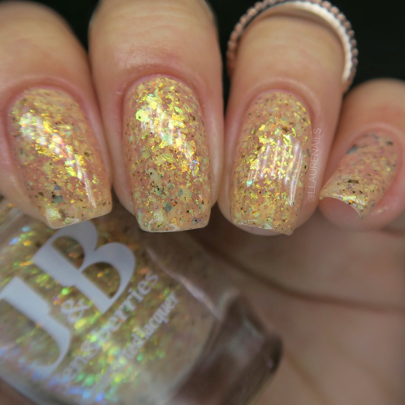 calla me, maybe - Jen & Berries nail polish