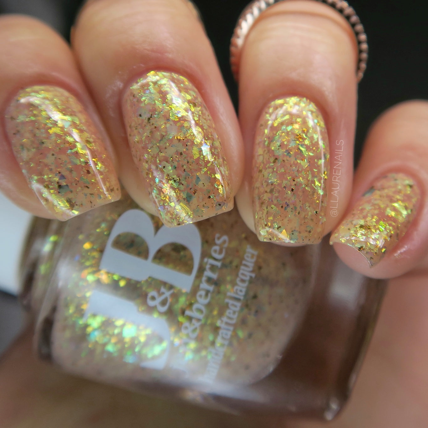 calla me, maybe - Jen & Berries nail polish