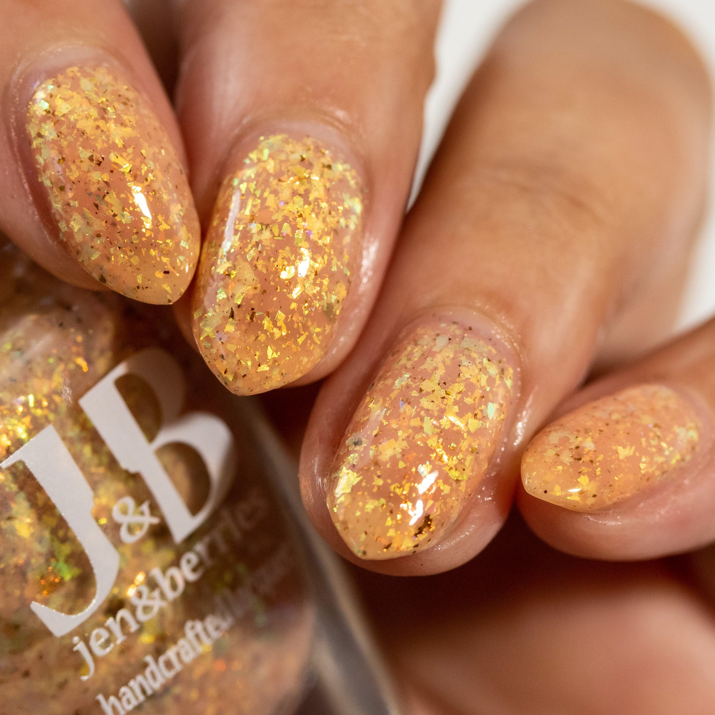 calla me, maybe - Jen & Berries nail polish