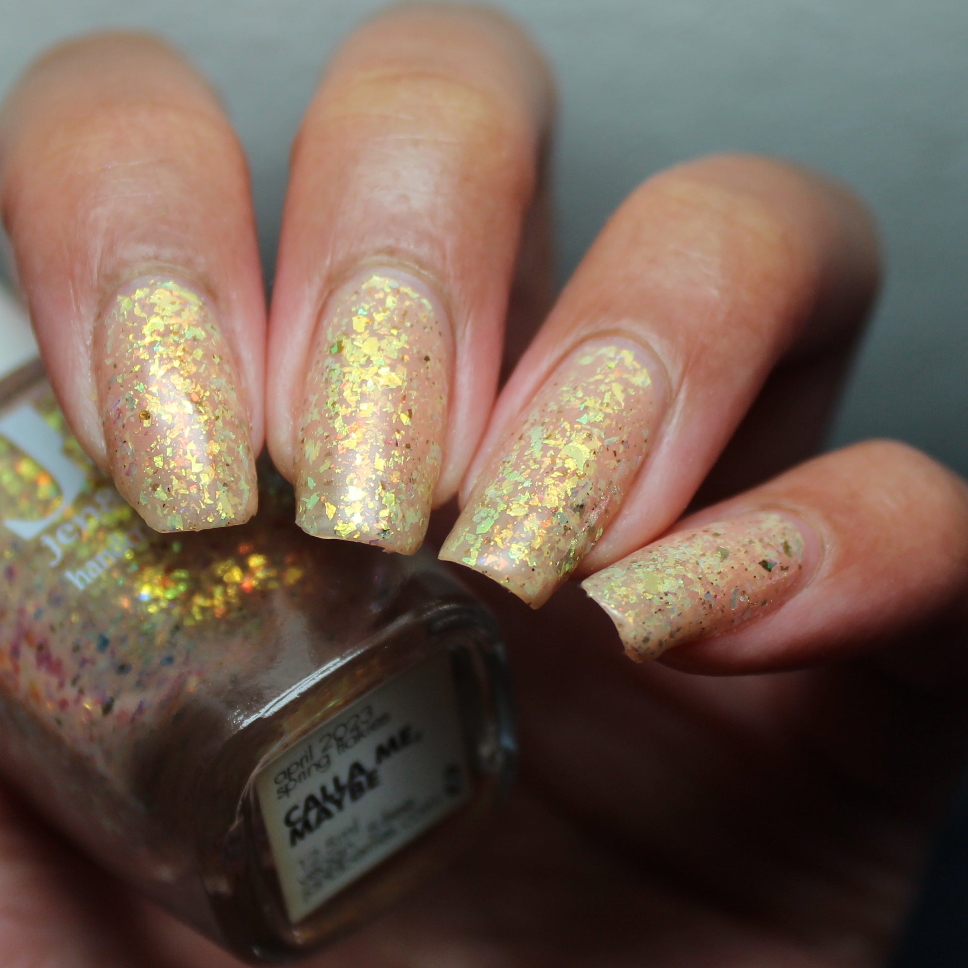 calla me, maybe - Jen & Berries nail polish