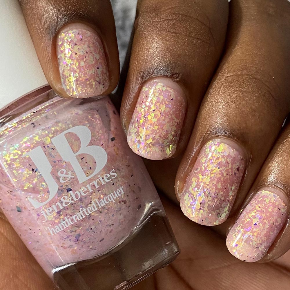 what in carnation - Jen & Berries nail polish