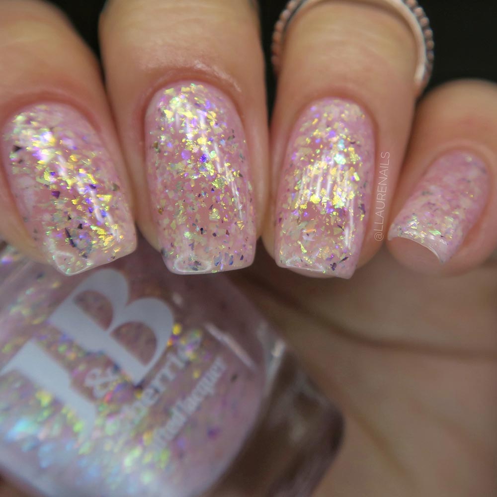 what in carnation - Jen & Berries nail polish