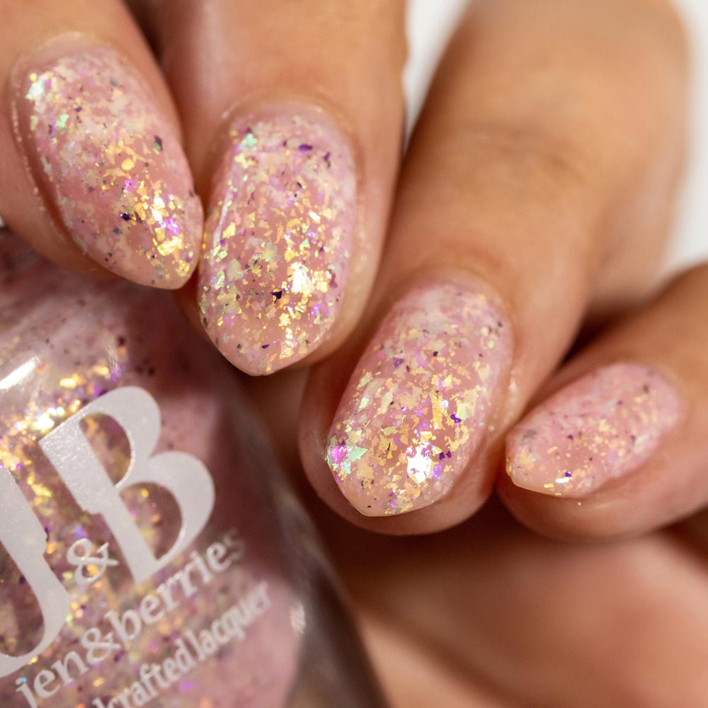 what in carnation - Jen & Berries nail polish