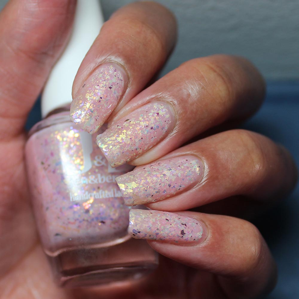 what in carnation - Jen & Berries nail polish