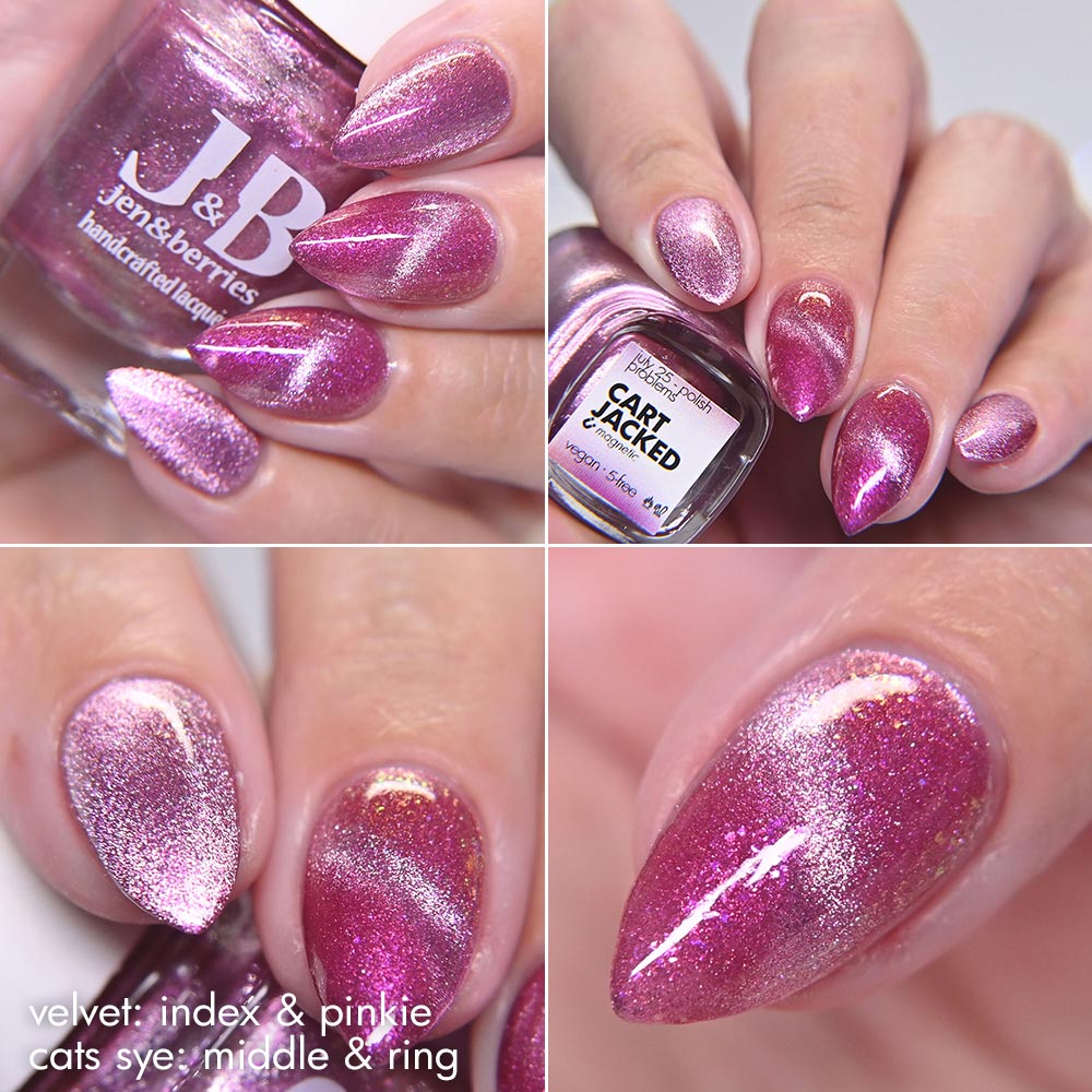 cart jacked - Jen & Berries nail polish