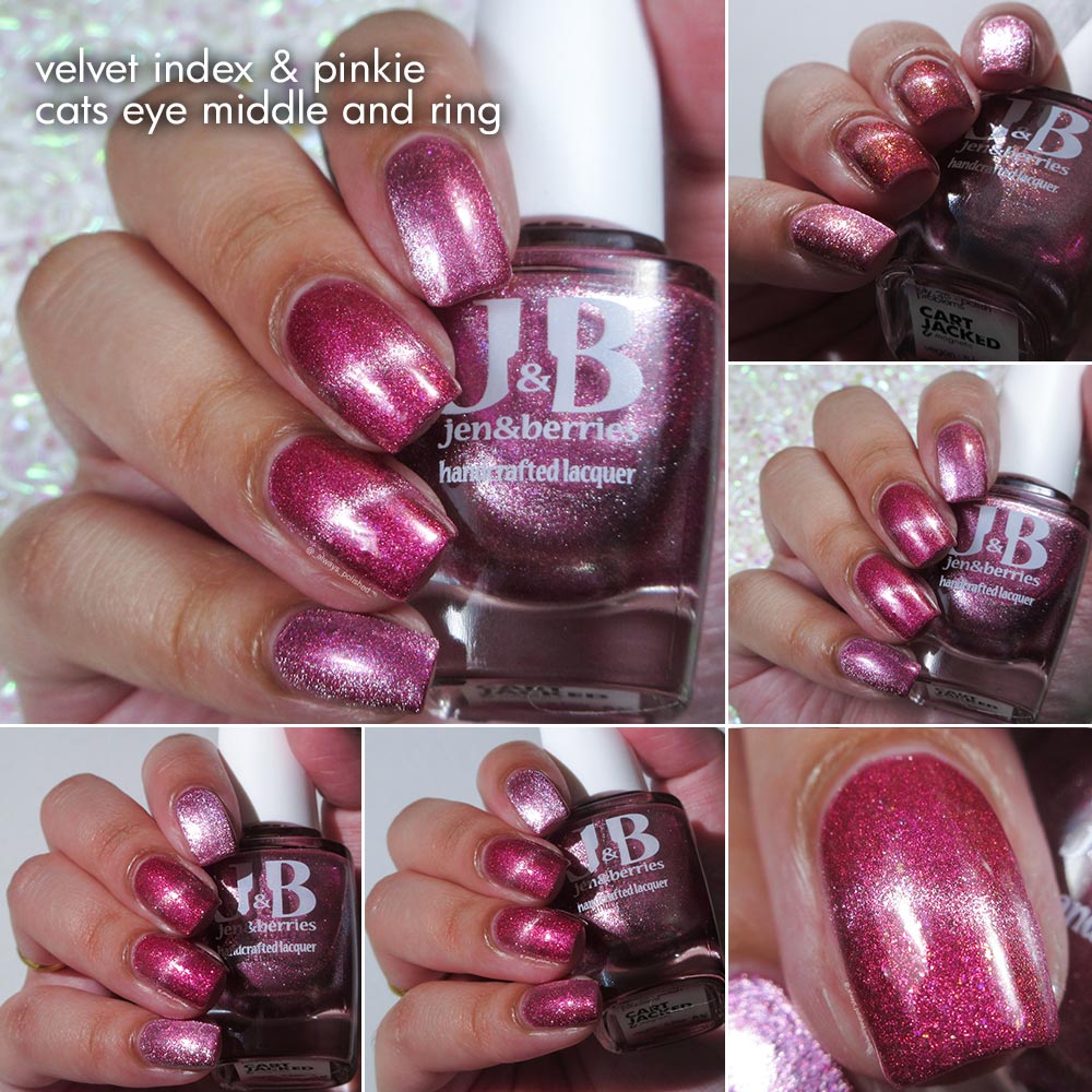 cart jacked - Jen & Berries nail polish