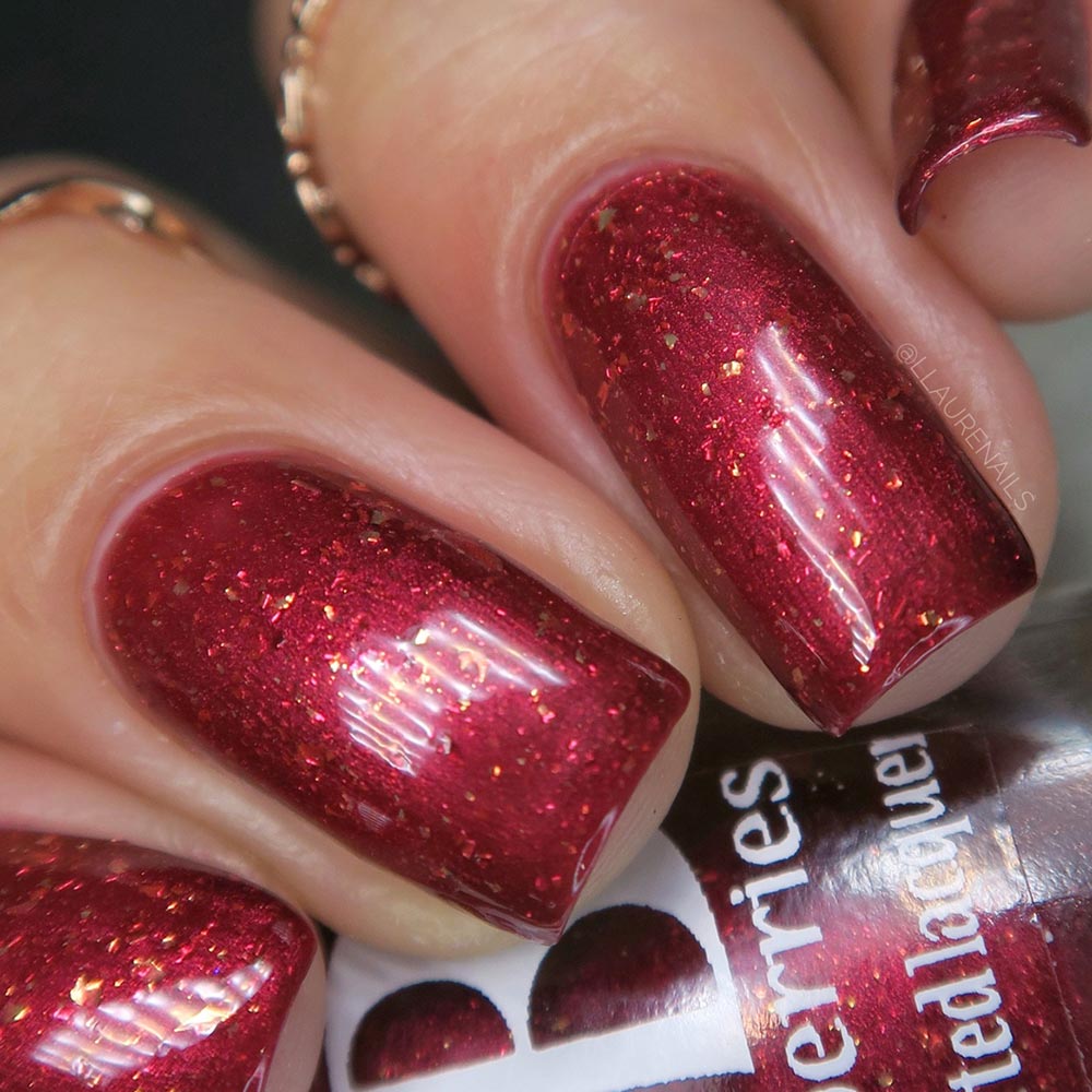 cranberry crusader - Jen & Berries nail polish