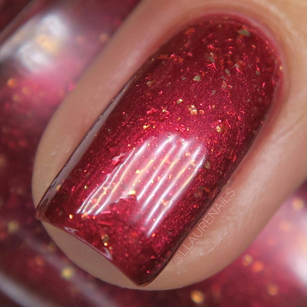 cranberry crusader - Jen & Berries nail polish