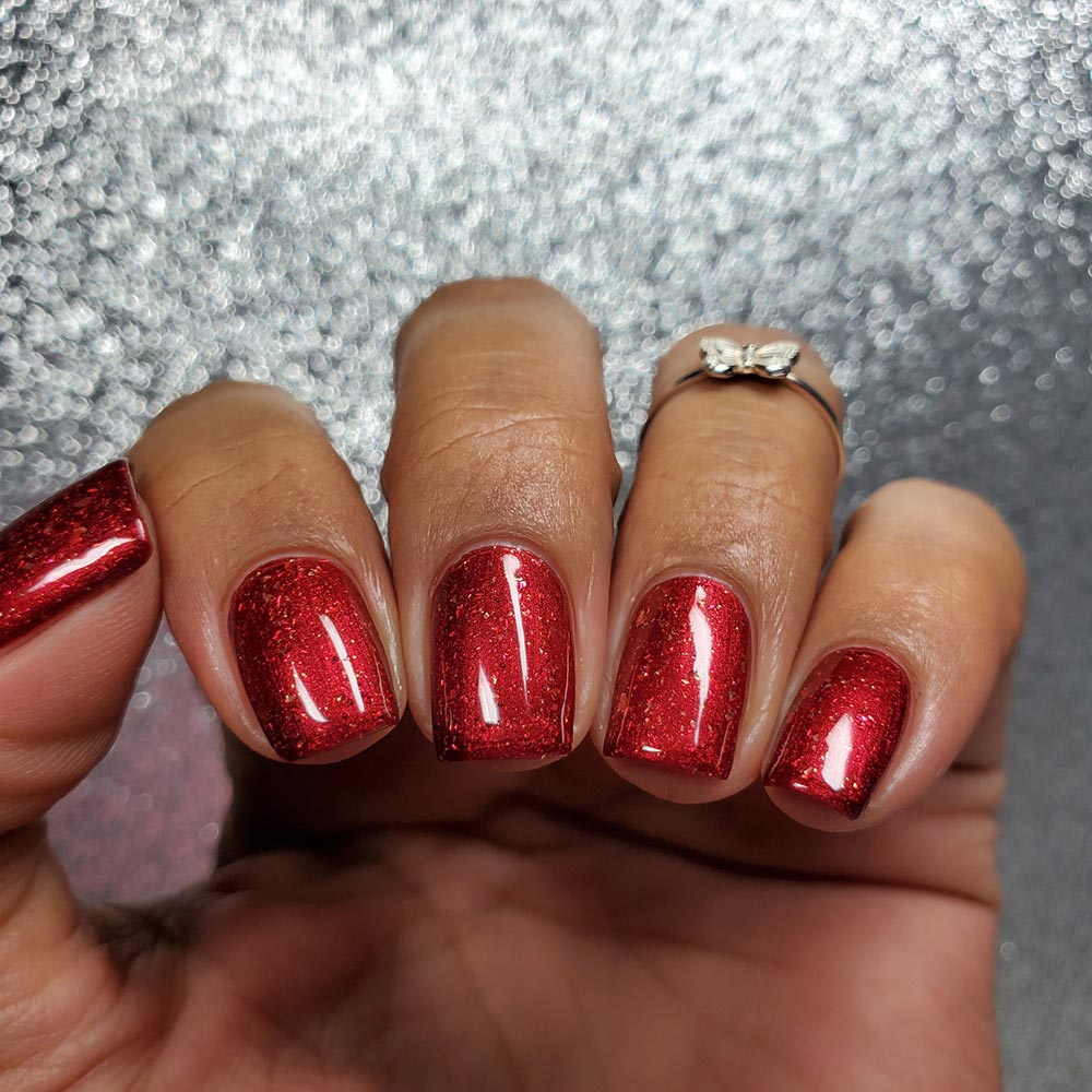 cranberry crusader - Jen & Berries nail polish