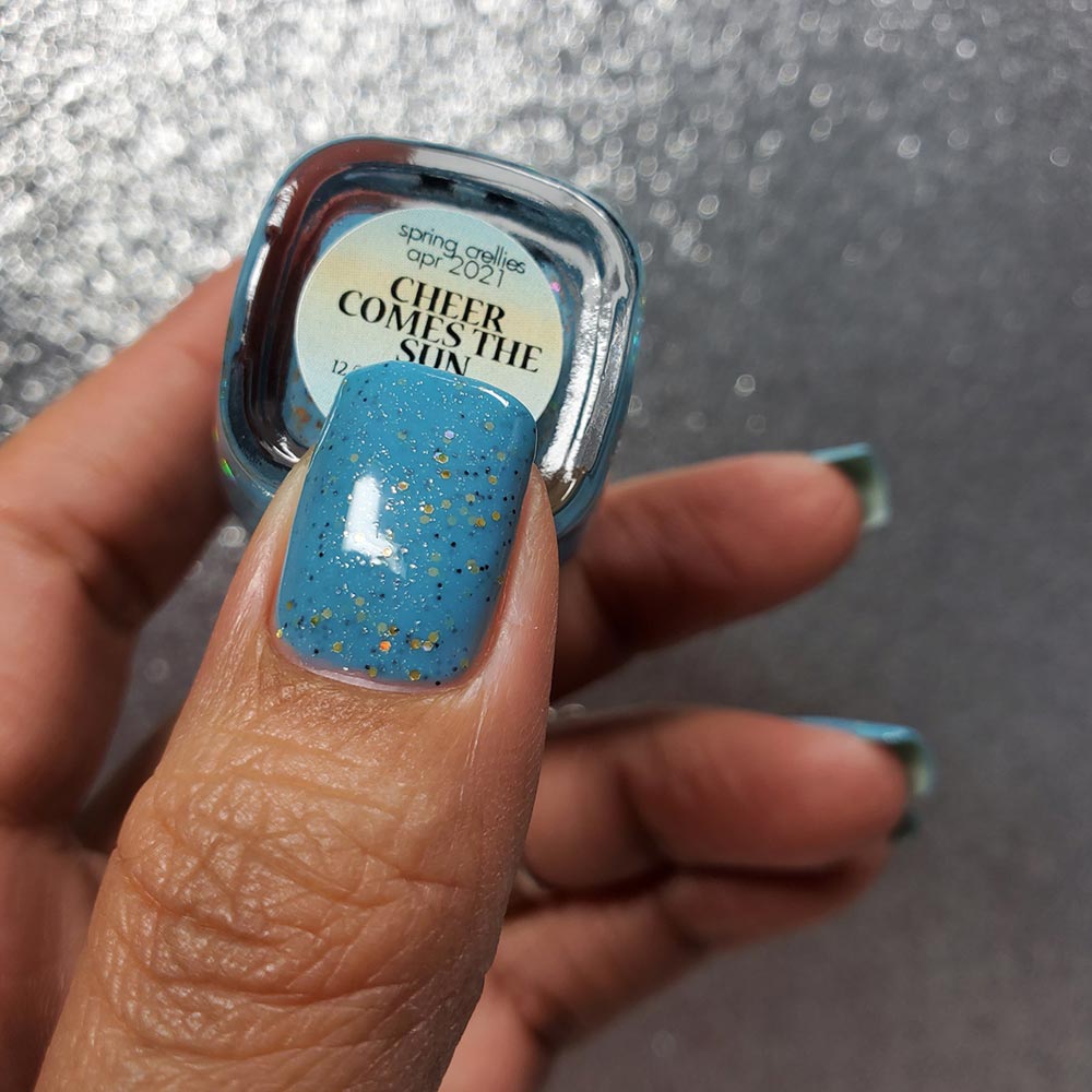 cheer comes the sun - Jen & Berries nail polish