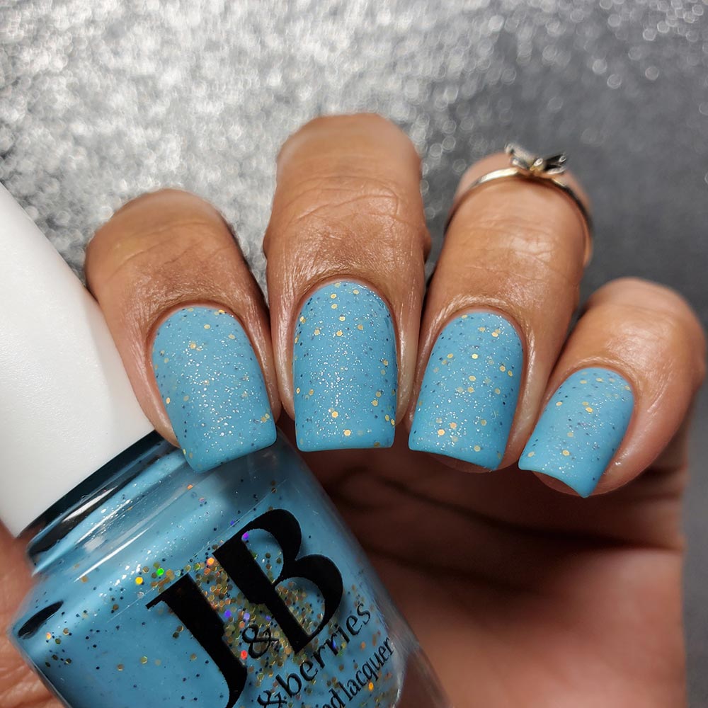 cheer comes the sun - Jen & Berries nail polish